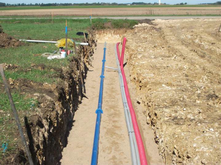 Travaux de VRD Bussy